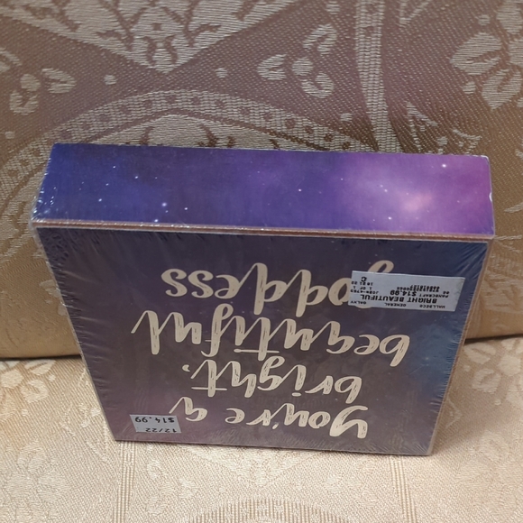 NWT You're A Bright Beautiful Goddess Wall Art Galaxy Background - Picture 4 of 6